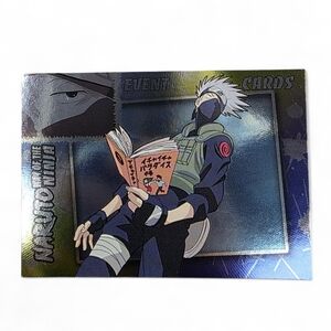 Naruto Trading Card with Blue and Black Design